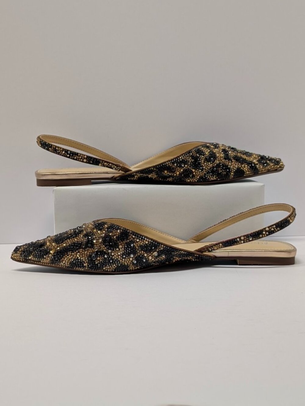 Betsey Johnson SB-Vance Leopard Slingback Flats - Picture 6 of 16